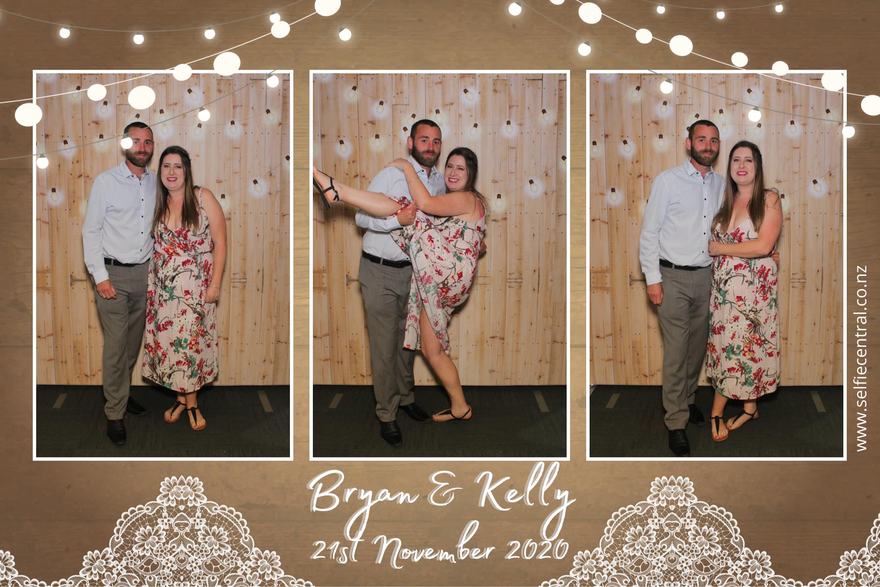 Bryan & Kelly's wedding | View more photos from the event at gallery.photobooth.co.nz/u/SelfieCentral/Bryan-Kellys-wedding
